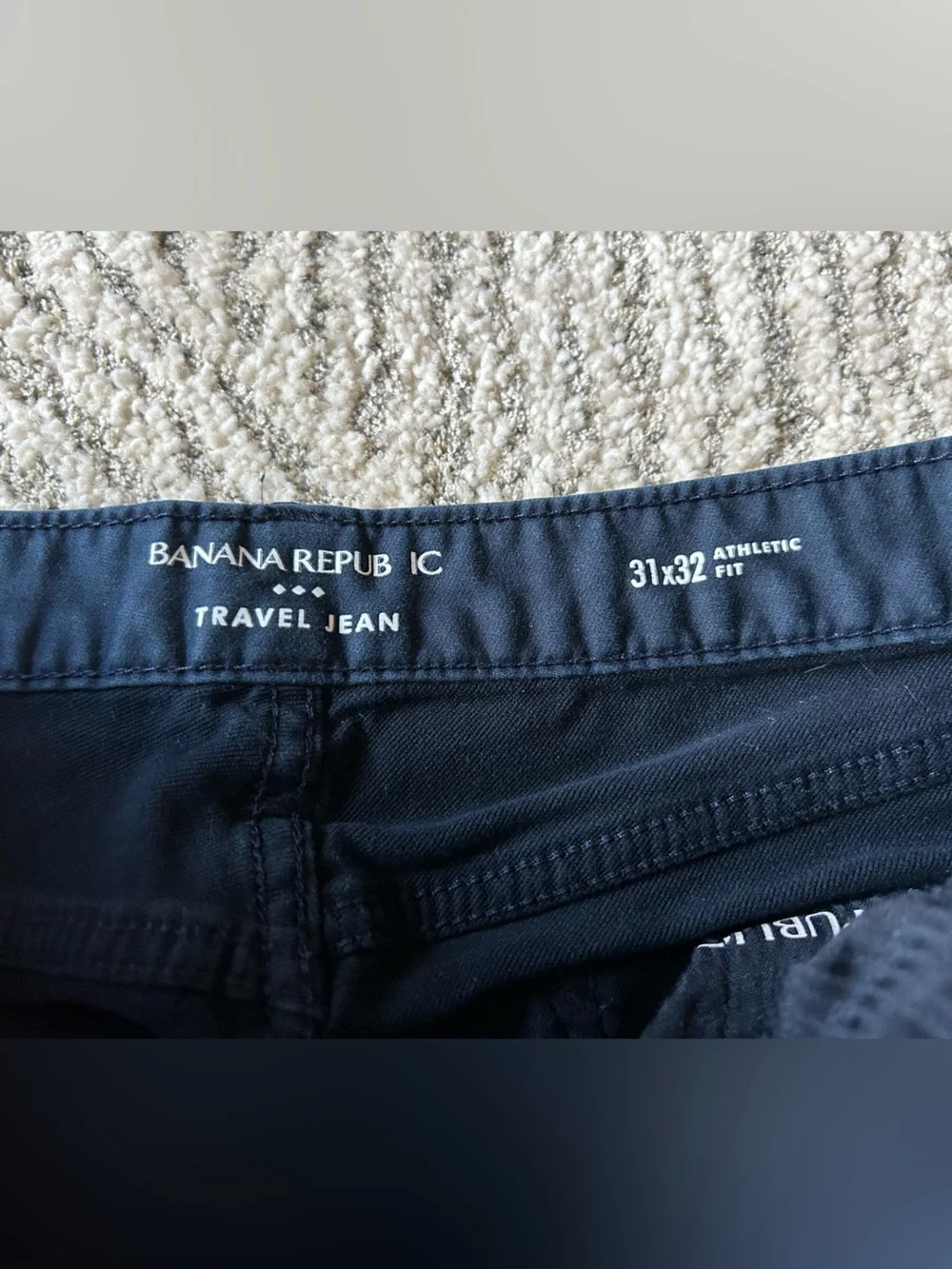 Men’s Banana Republic Navy Travel Pants!